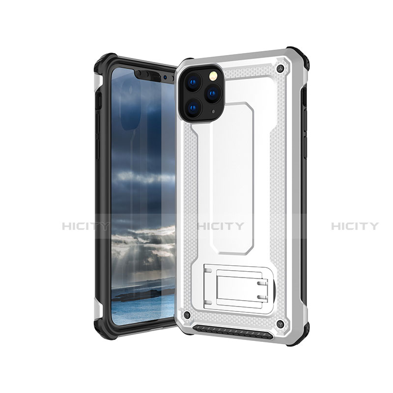 Silikon Hülle Handyhülle Ultra Dünn Schutzhülle 360 Grad Tasche Z01 für Apple iPhone 11 Pro groß