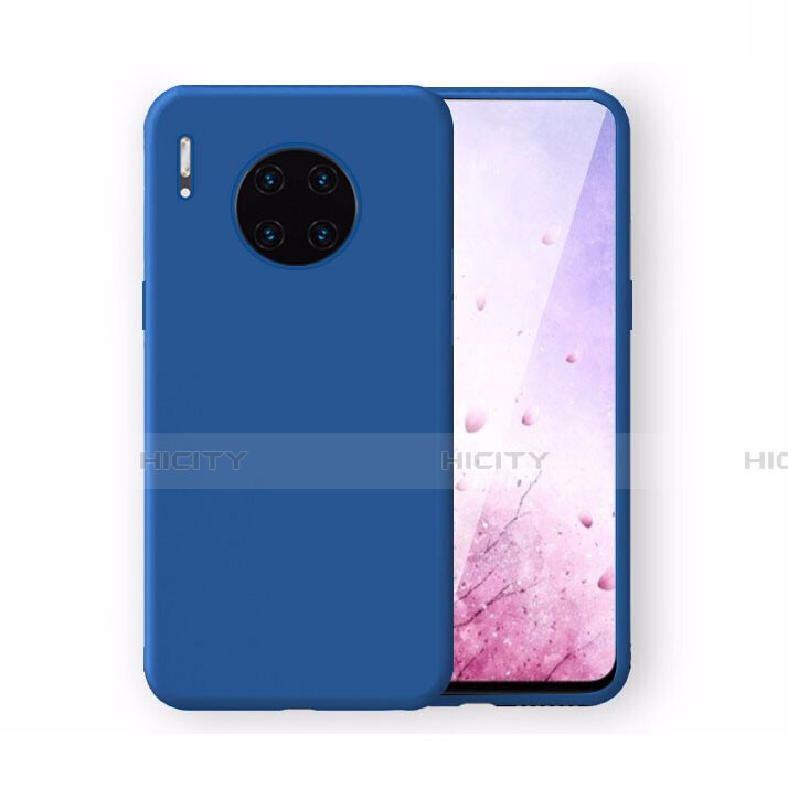 Silikon Hülle Handyhülle Ultra Dünn Schutzhülle 360 Grad Tasche Z04 für Huawei Mate 30 Pro 5G Blau