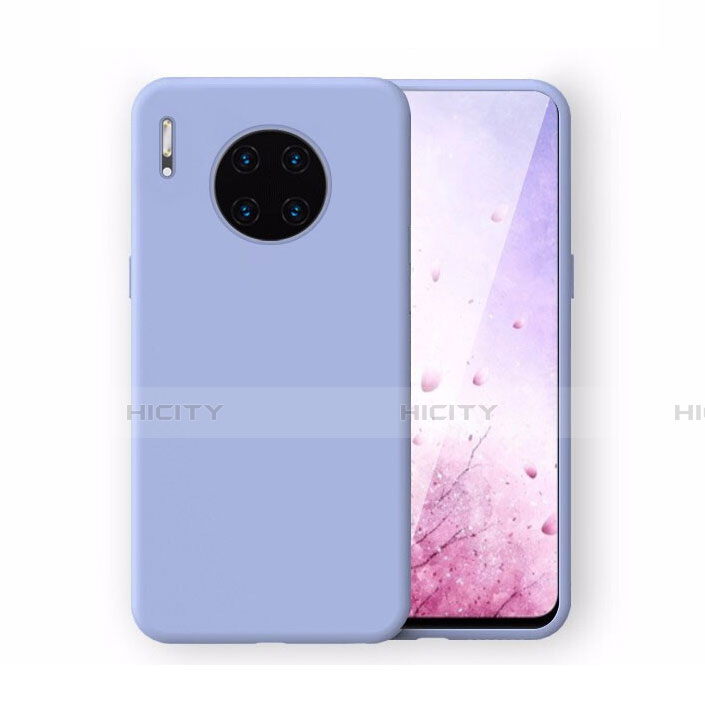 Silikon Hülle Handyhülle Ultra Dünn Schutzhülle 360 Grad Tasche Z04 für Huawei Mate 30 Pro 5G Hellblau Plus