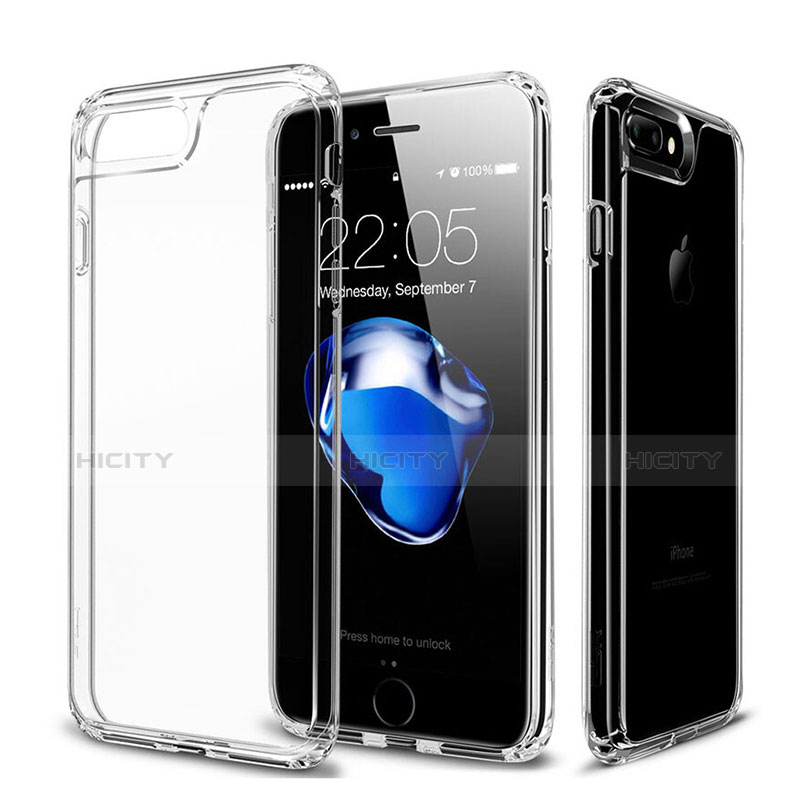 Silikon Hülle Handyhülle Ultra Dünn Schutzhülle Durchsichtig Transparent für Apple iPhone 7 Plus Klar