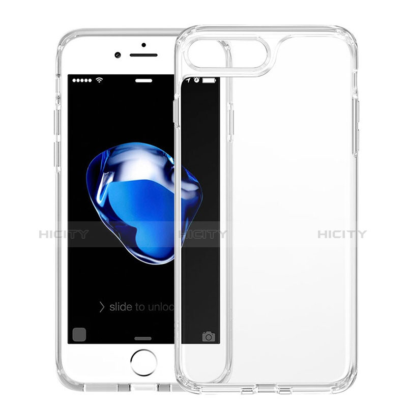 Silikon Hülle Handyhülle Ultra Dünn Schutzhülle Durchsichtig Transparent für Apple iPhone 7 Plus Klar