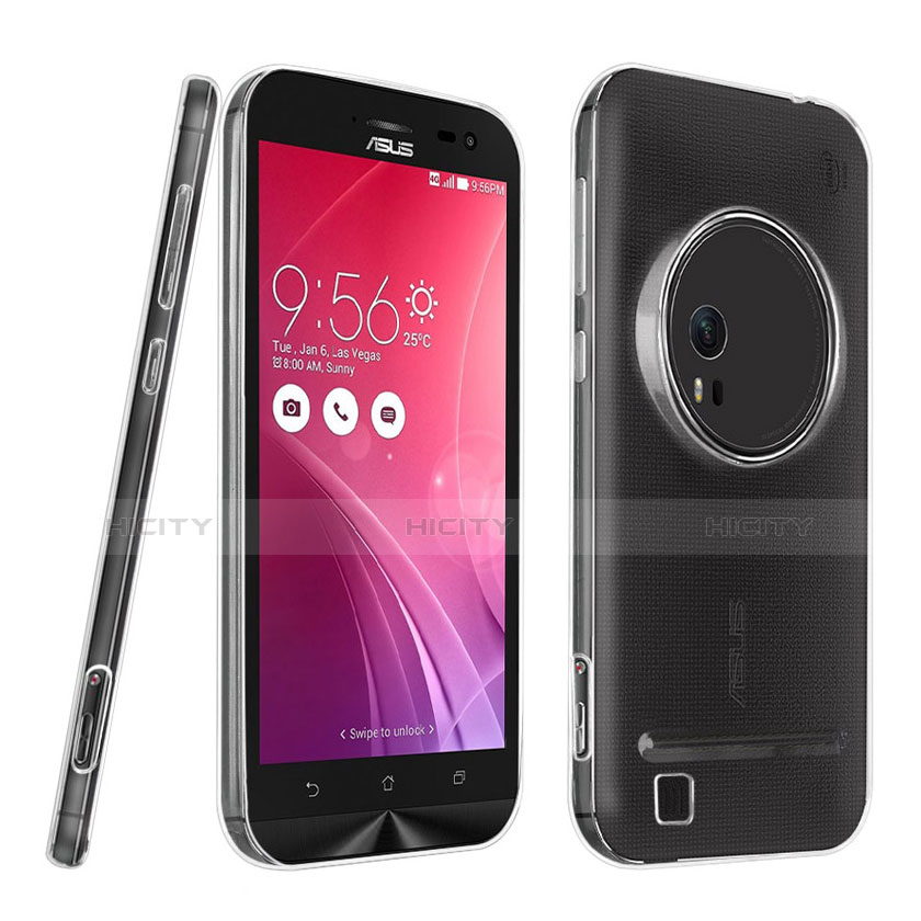 Silikon Hülle Handyhülle Ultra Dünn Schutzhülle Durchsichtig Transparent für Asus Zenfone Zoom ZX551ML Klar