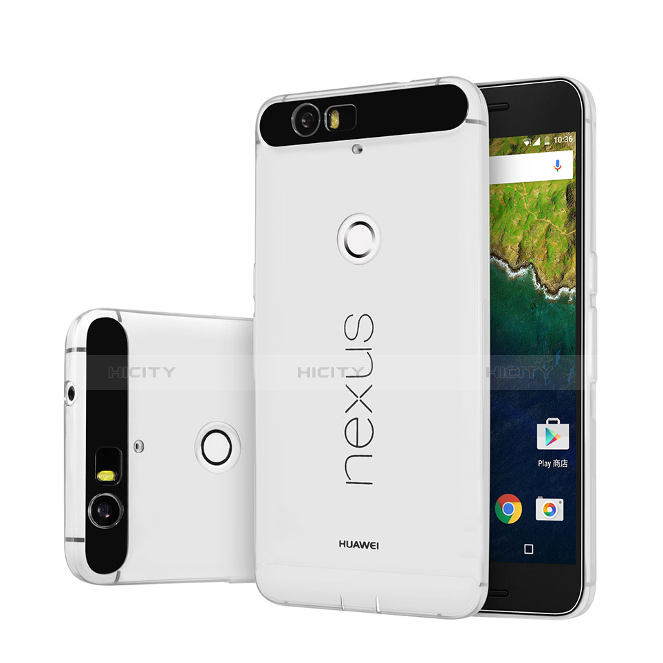 Silikon Hülle Handyhülle Ultra Dünn Schutzhülle Durchsichtig Transparent für Google Nexus 6P Klar