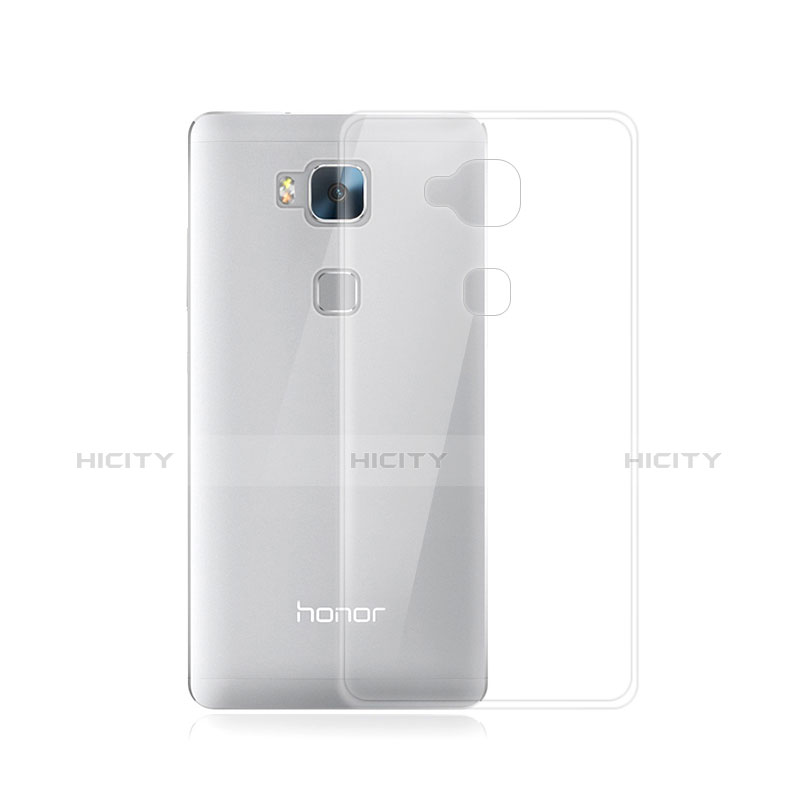 Silikon Hülle Handyhülle Ultra Dünn Schutzhülle Durchsichtig Transparent für Huawei Honor 5X Klar