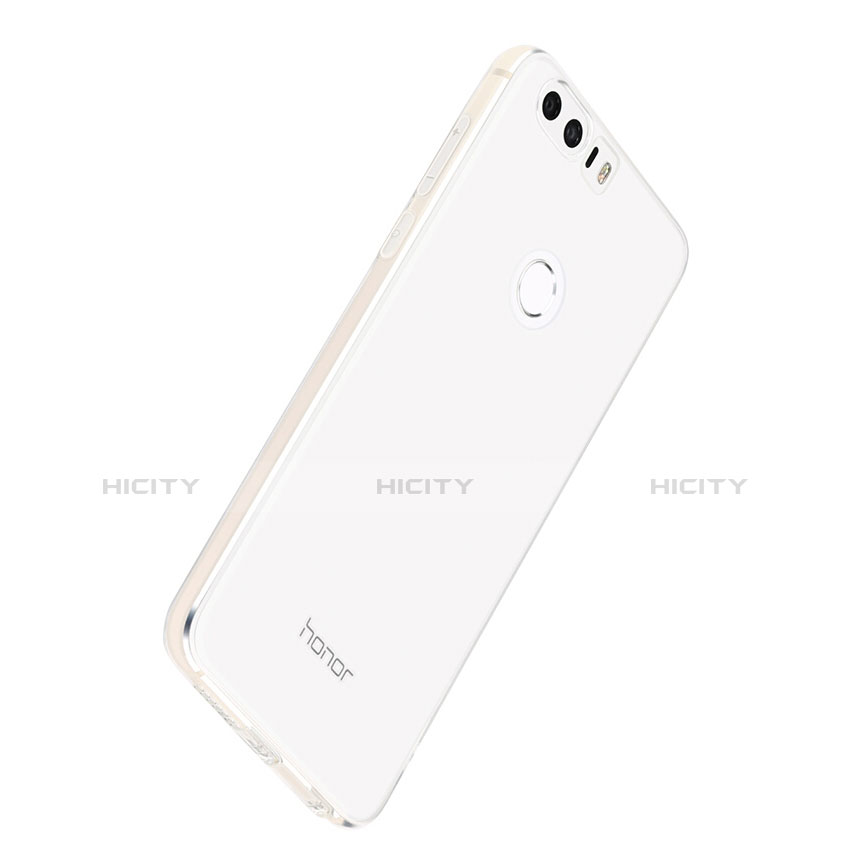 Silikon Hülle Handyhülle Ultra Dünn Schutzhülle Durchsichtig Transparent für Huawei Honor 8 Klar groß