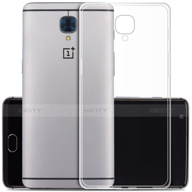 Silikon Hülle Handyhülle Ultra Dünn Schutzhülle Durchsichtig Transparent für OnePlus 3 Klar