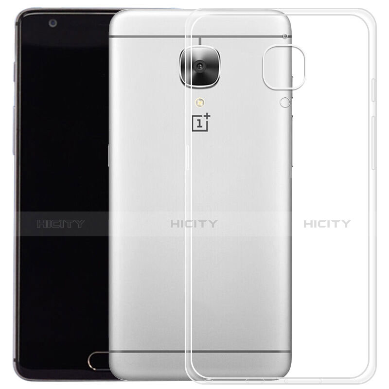 Silikon Hülle Handyhülle Ultra Dünn Schutzhülle Durchsichtig Transparent für OnePlus 3 Klar