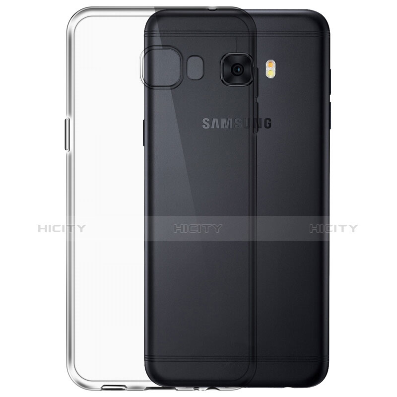 Silikon Hülle Handyhülle Ultra Dünn Schutzhülle Durchsichtig Transparent für Samsung Galaxy C5 Pro C5010 Klar