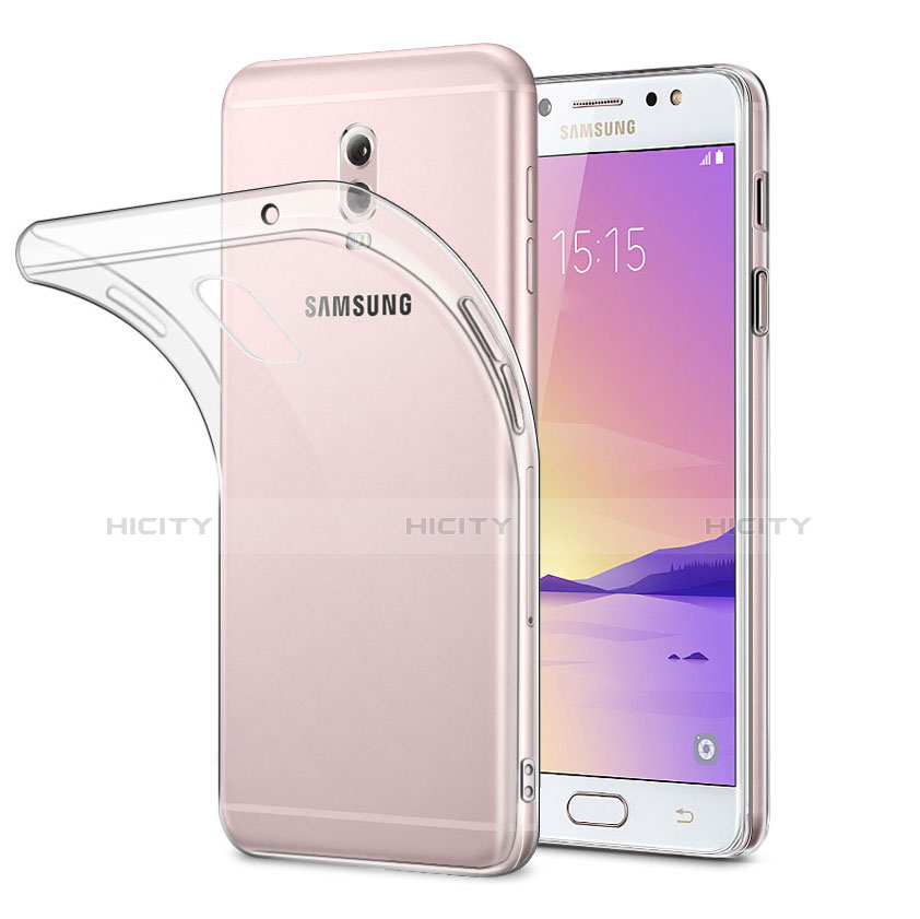 Silikon Hülle Handyhülle Ultra Dünn Schutzhülle Durchsichtig Transparent für Samsung Galaxy C7 (2017) Klar