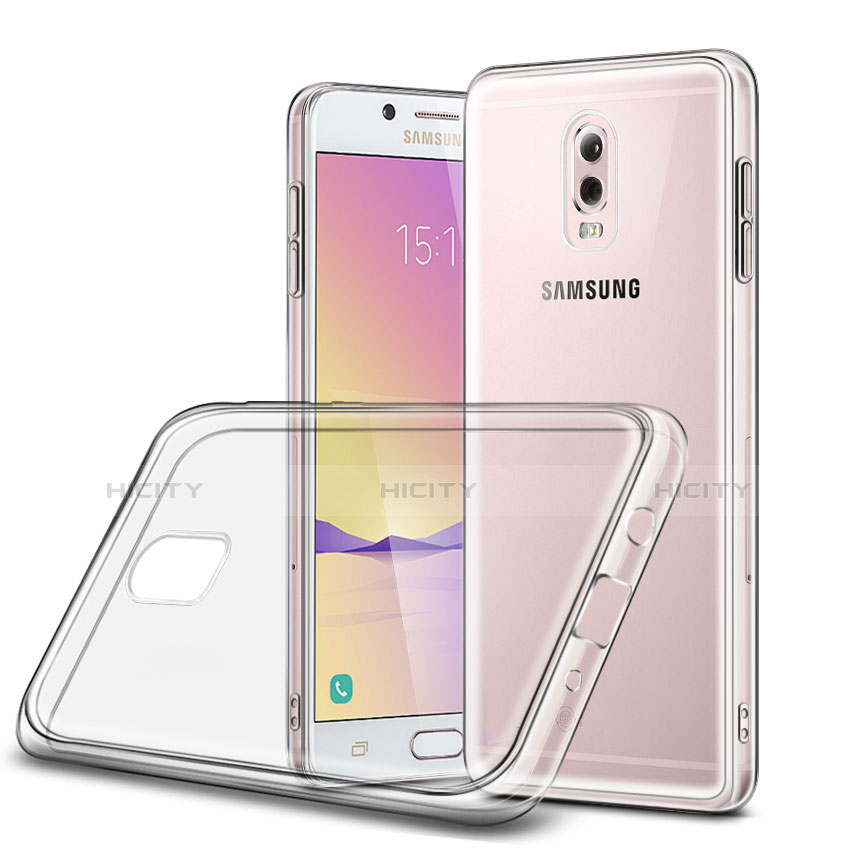 Silikon Hülle Handyhülle Ultra Dünn Schutzhülle Durchsichtig Transparent für Samsung Galaxy C8 C710F Klar