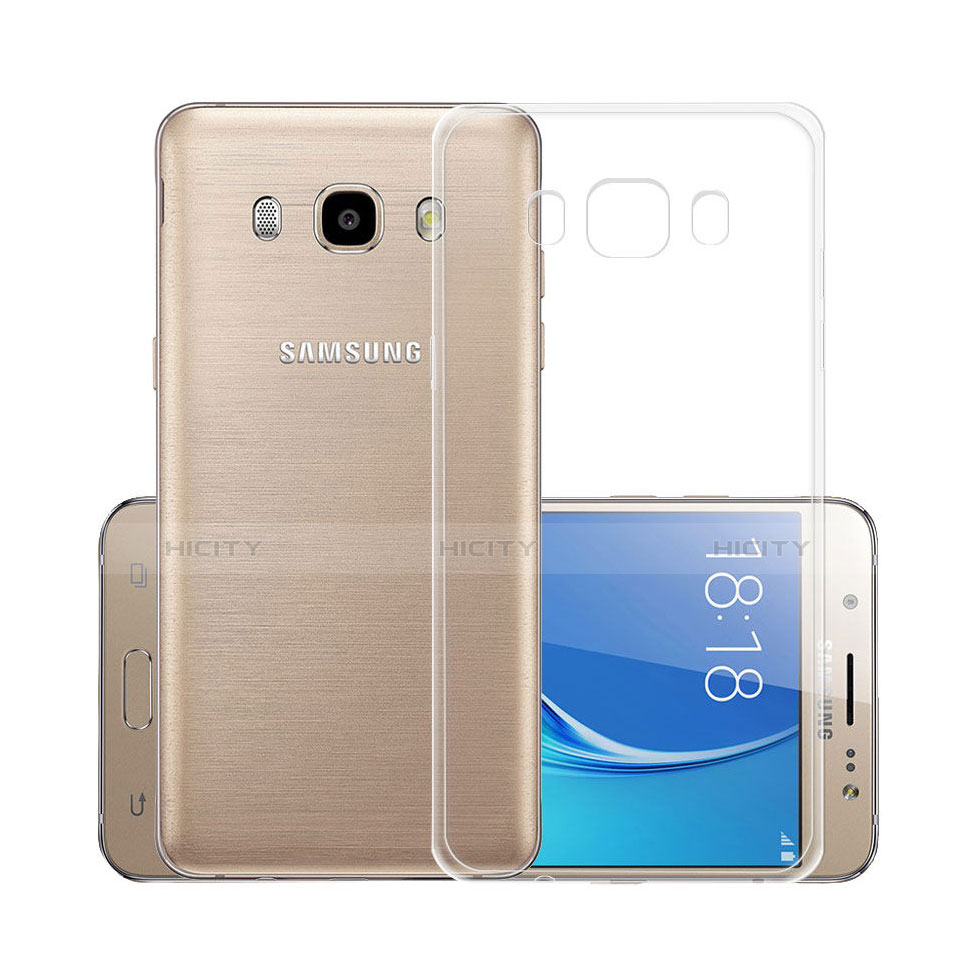 Silikon Hülle Handyhülle Ultra Dünn Schutzhülle Durchsichtig Transparent für Samsung Galaxy J5 (2016) J510FN J5108 Klar