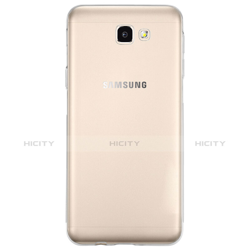 Silikon Hülle Handyhülle Ultra Dünn Schutzhülle Durchsichtig Transparent für Samsung Galaxy J5 Prime G570F Klar