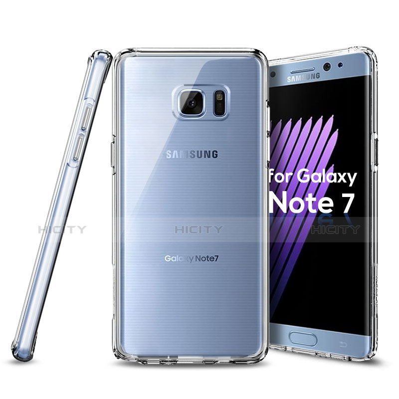 Silikon Hülle Handyhülle Ultra Dünn Schutzhülle Durchsichtig Transparent für Samsung Galaxy Note 7 Klar