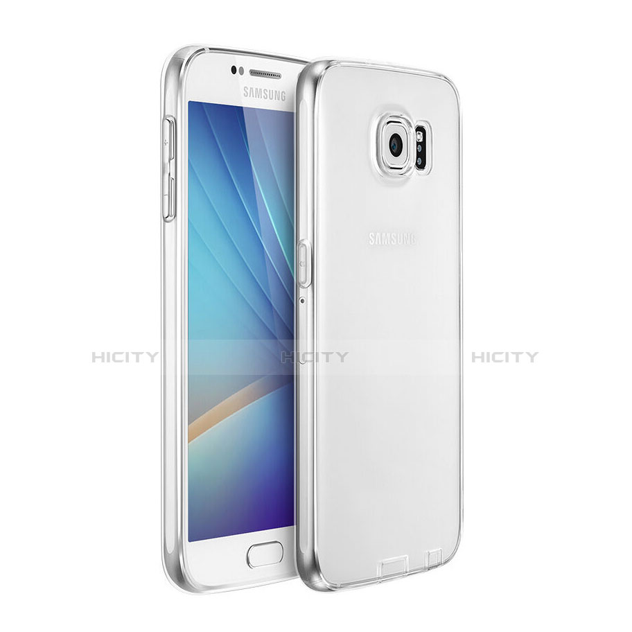 Silikon Hülle Handyhülle Ultra Dünn Schutzhülle Durchsichtig Transparent für Samsung Galaxy S6 Duos SM-G920F G9200 Klar