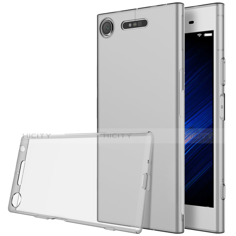 Silikon Hülle Handyhülle Ultra Dünn Schutzhülle Durchsichtig Transparent für Sony Xperia XZ1 Klar