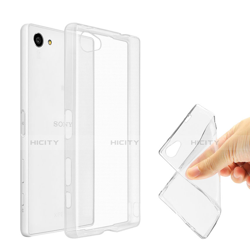 Silikon Hülle Handyhülle Ultra Dünn Schutzhülle Durchsichtig Transparent für Sony Xperia Z5 Compact Klar