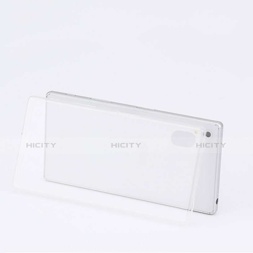 Silikon Hülle Handyhülle Ultra Dünn Schutzhülle Durchsichtig Transparent für Sony Xperia Z5 Premium Klar groß