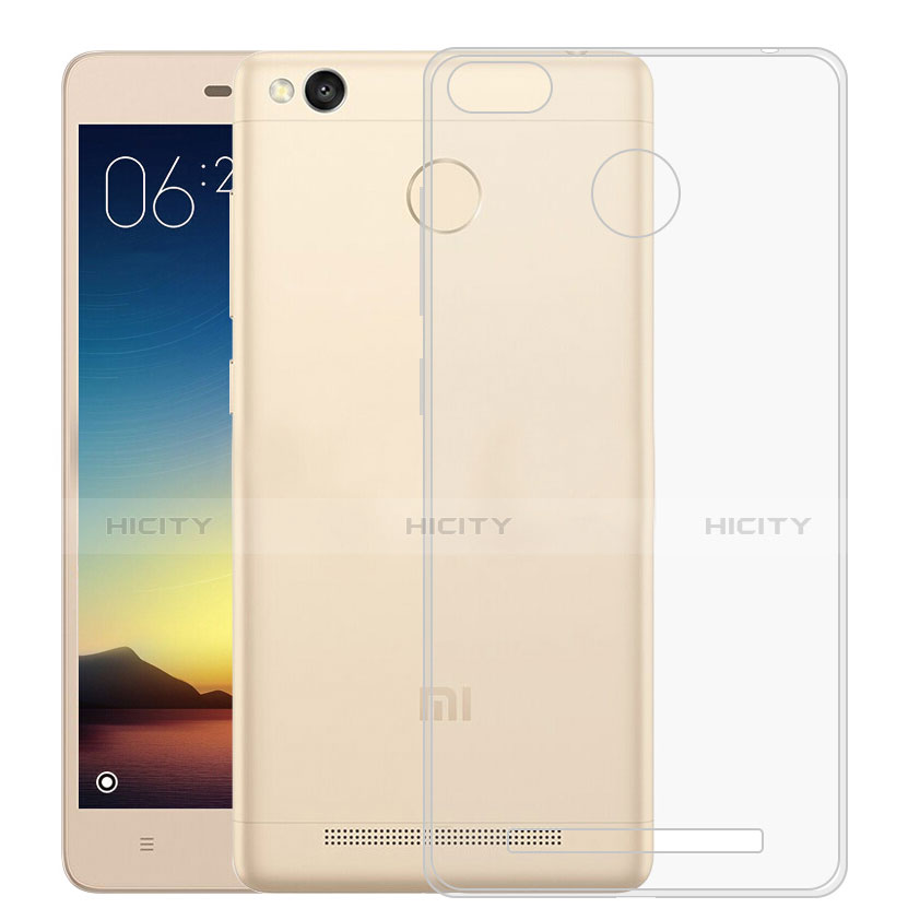 Silikon Hülle Handyhülle Ultra Dünn Schutzhülle Durchsichtig Transparent für Xiaomi Redmi 3 High Edition Klar