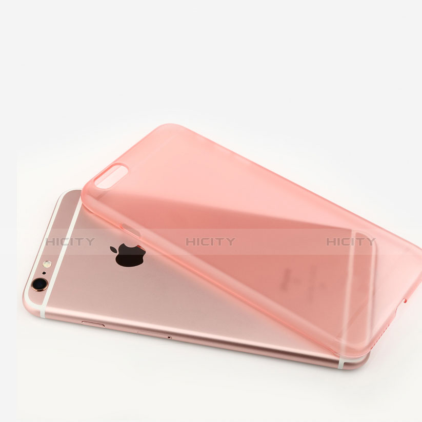 Silikon Hülle Handyhülle Ultra Dünn Schutzhülle Durchsichtig Transparent Matt für Apple iPhone 6S Rosegold