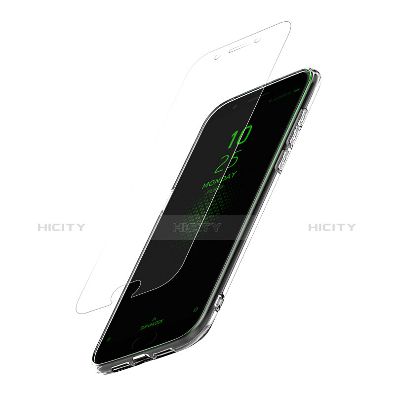 Silikon Hülle Handyhülle Ultra Dünn Schutzhülle Durchsichtig Transparent mit Schutzfolie für Xiaomi Black Shark Klar