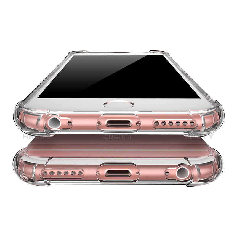 Silikon Hülle Handyhülle Ultra Dünn Schutzhülle Durchsichtig Transparent T03 für Apple iPhone 6S Klar