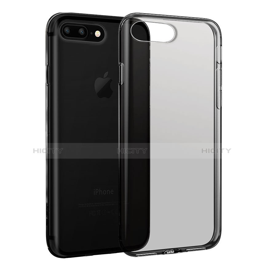 Silikon Hülle Handyhülle Ultra Dünn Schutzhülle Durchsichtig Transparent T16 für Apple iPhone 7 Plus Klar