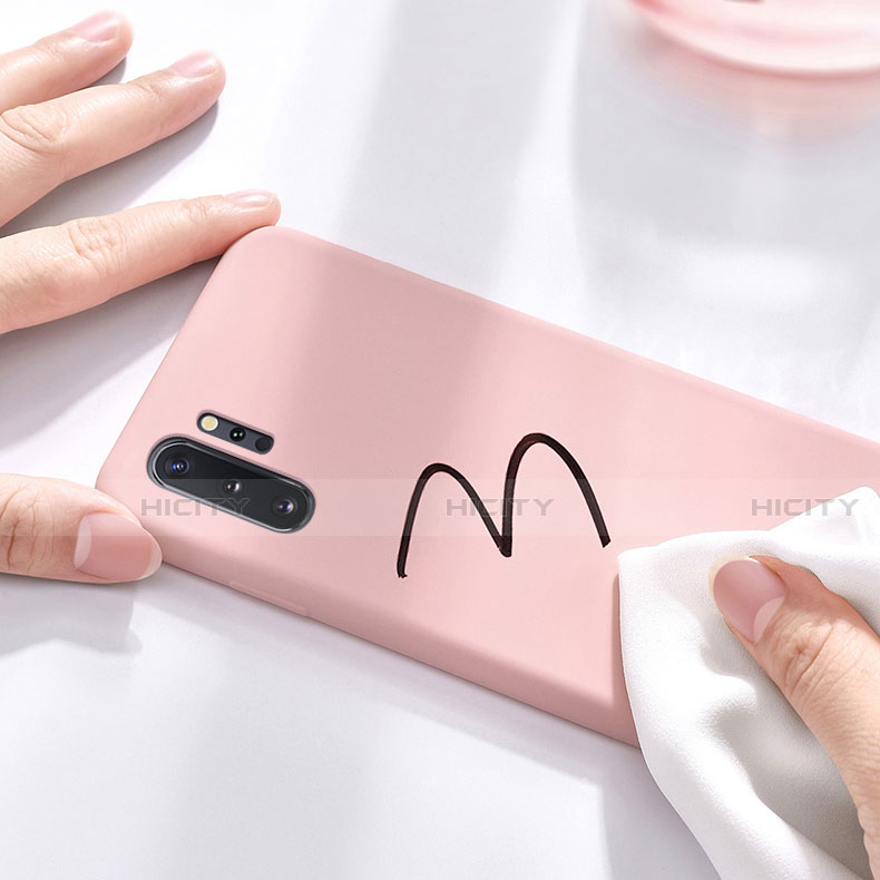 Silikon Hülle Handyhülle Ultra Dünn Schutzhülle Flexible 360 Grad Ganzkörper Tasche C01 für Samsung Galaxy Note 10 Plus