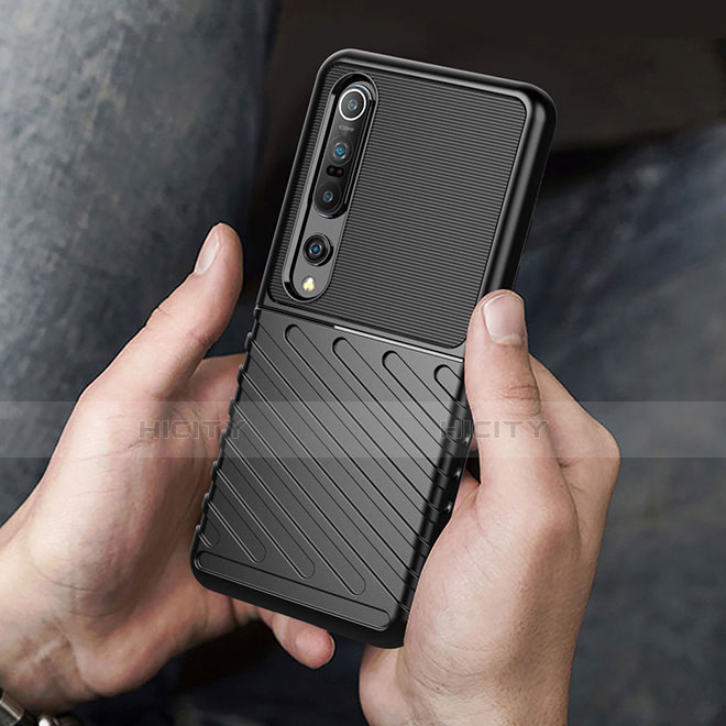 Silikon Hülle Handyhülle Ultra Dünn Schutzhülle Flexible 360 Grad Ganzkörper Tasche C01 für Xiaomi Mi 10 Pro