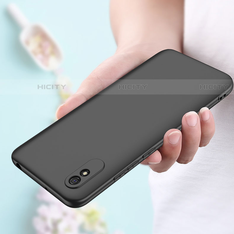 Silikon Hülle Handyhülle Ultra Dünn Schutzhülle Flexible 360 Grad Ganzkörper Tasche C01 für Xiaomi Redmi 9A