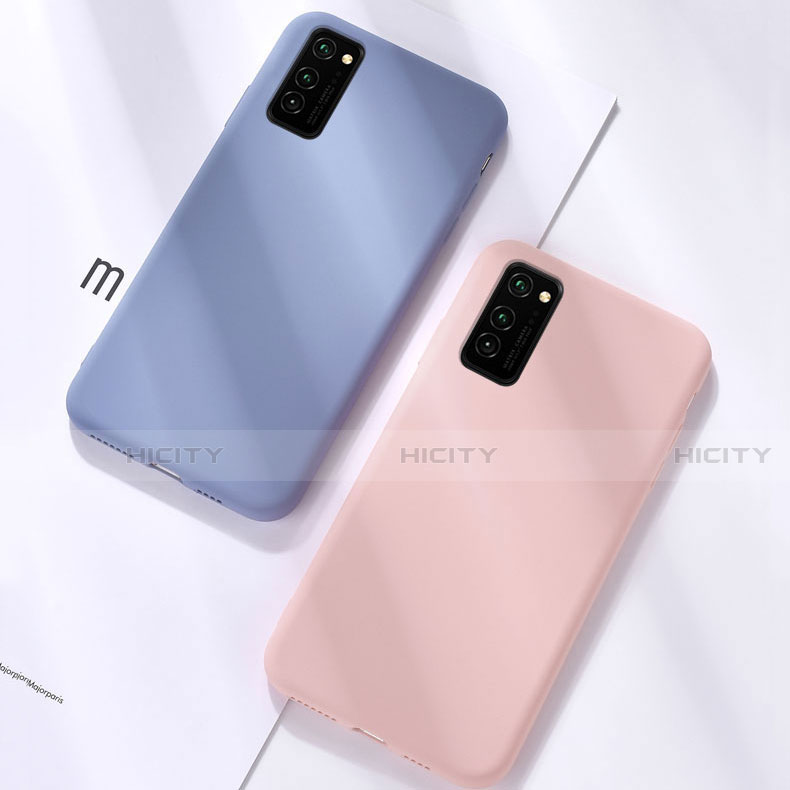 Silikon Hülle Handyhülle Ultra Dünn Schutzhülle Flexible 360 Grad Ganzkörper Tasche C02 für Huawei Honor V30 Pro 5G groß