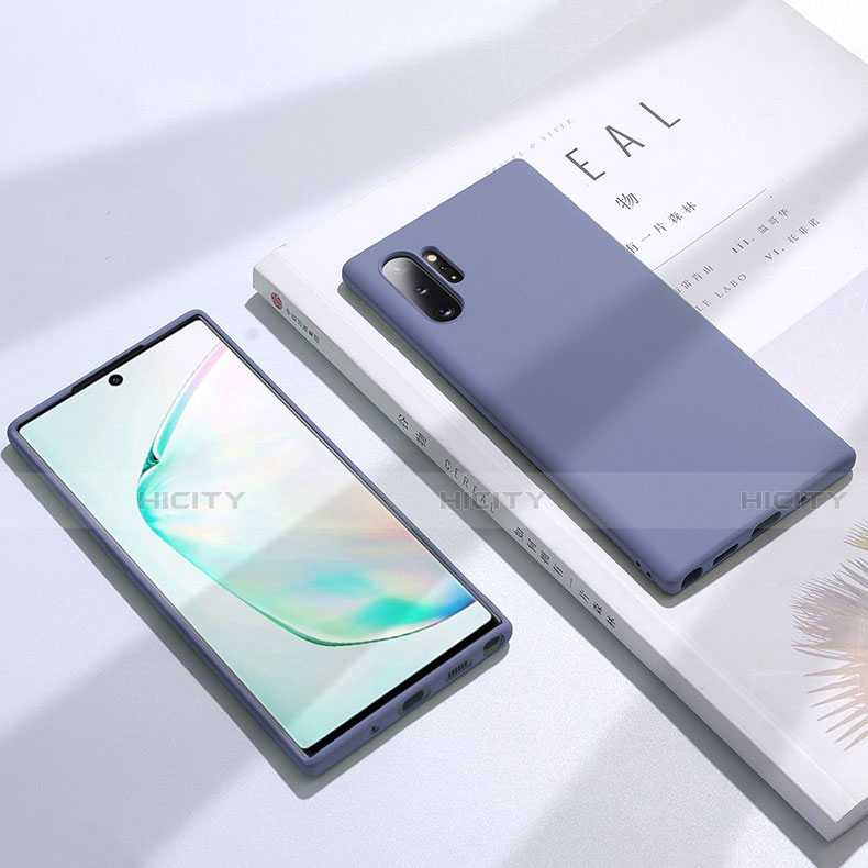 Silikon Hülle Handyhülle Ultra Dünn Schutzhülle Flexible 360 Grad Ganzkörper Tasche C02 für Samsung Galaxy Note 10 Plus groß