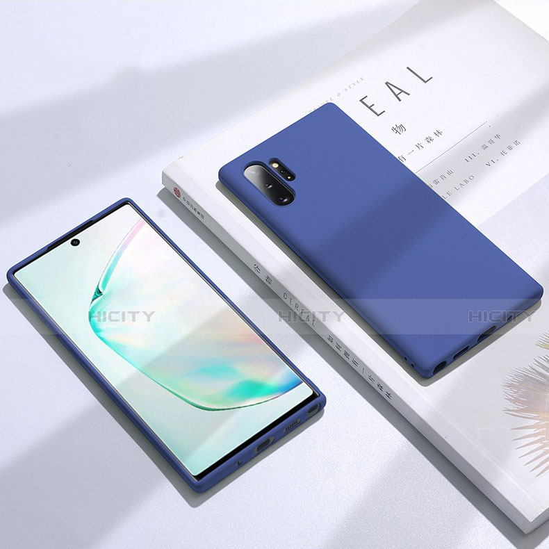 Silikon Hülle Handyhülle Ultra Dünn Schutzhülle Flexible 360 Grad Ganzkörper Tasche C02 für Samsung Galaxy Note 10 Plus 5G groß