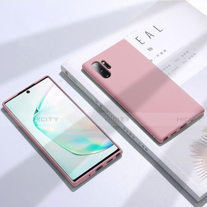 Silikon Hülle Handyhülle Ultra Dünn Schutzhülle Flexible 360 Grad Ganzkörper Tasche C02 für Samsung Galaxy Note 10 Plus 5G groß