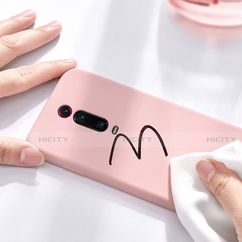 Silikon Hülle Handyhülle Ultra Dünn Schutzhülle Flexible 360 Grad Ganzkörper Tasche C02 für Xiaomi Redmi K20