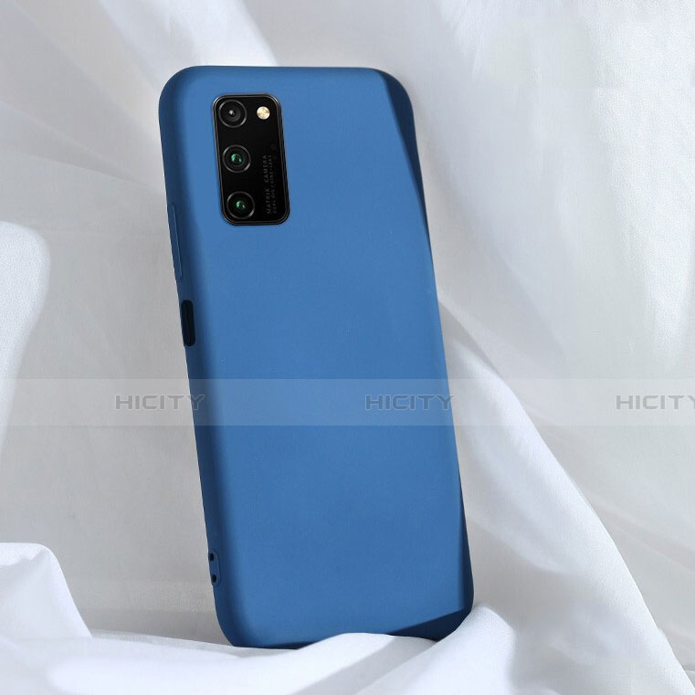 Silikon Hülle Handyhülle Ultra Dünn Schutzhülle Flexible 360 Grad Ganzkörper Tasche C03 für Huawei Honor V30 5G Blau Plus