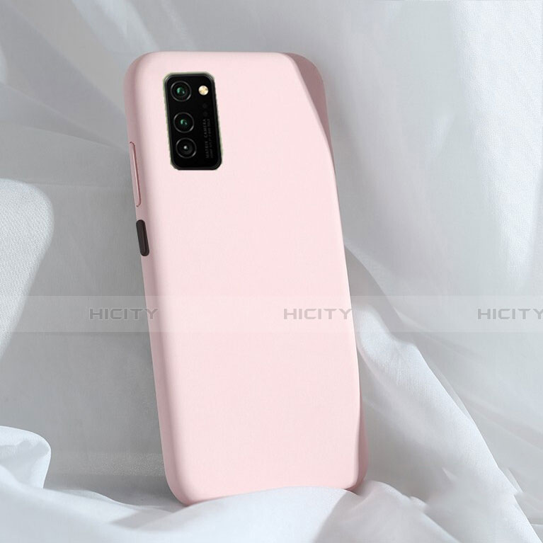 Silikon Hülle Handyhülle Ultra Dünn Schutzhülle Flexible 360 Grad Ganzkörper Tasche C03 für Huawei Honor V30 5G Rosa Plus