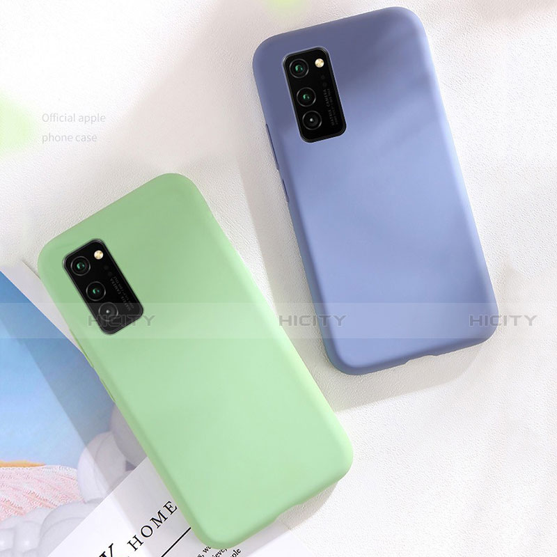 Silikon Hülle Handyhülle Ultra Dünn Schutzhülle Flexible 360 Grad Ganzkörper Tasche C03 für Huawei Honor V30 Pro 5G groß