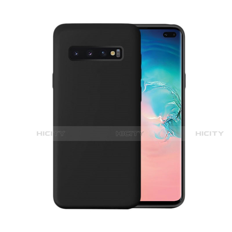 Silikon Hülle Handyhülle Ultra Dünn Schutzhülle Flexible 360 Grad Ganzkörper Tasche C03 für Samsung Galaxy S10 Plus groß