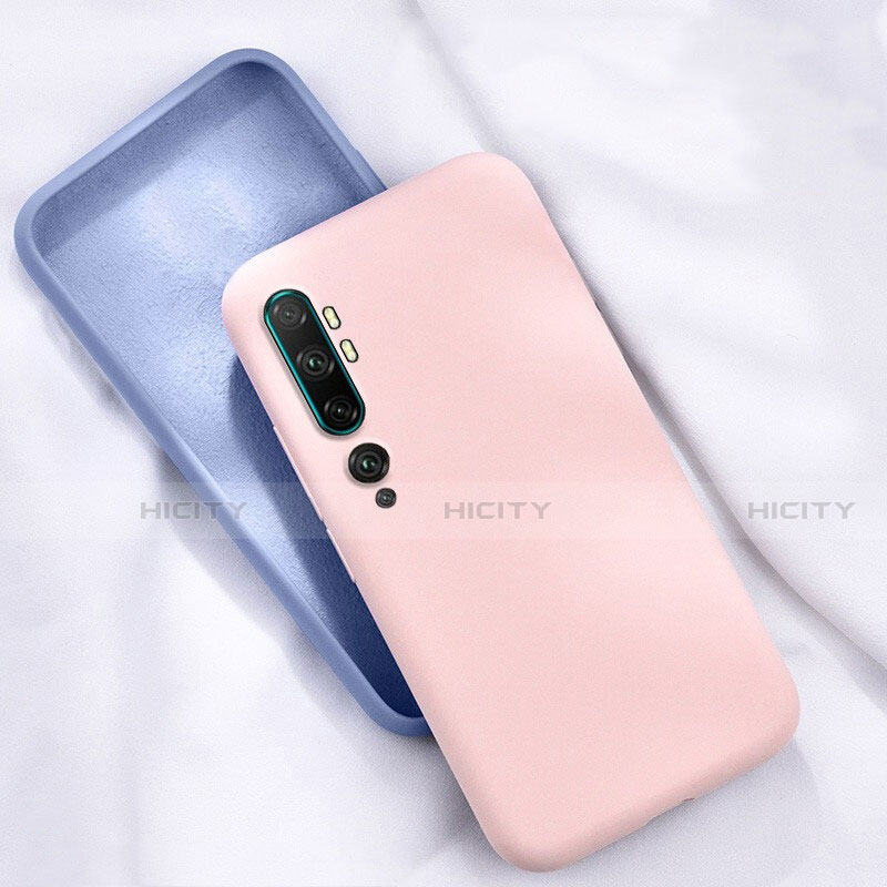 Silikon Hülle Handyhülle Ultra Dünn Schutzhülle Flexible 360 Grad Ganzkörper Tasche C03 für Xiaomi Mi Note 10 Pro