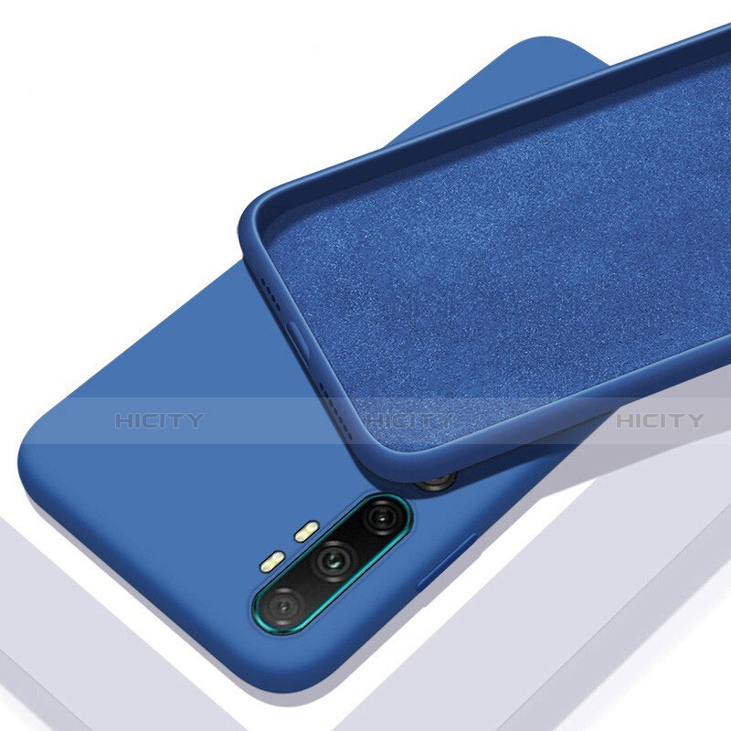 Silikon Hülle Handyhülle Ultra Dünn Schutzhülle Flexible 360 Grad Ganzkörper Tasche C03 für Xiaomi Mi Note 10 Pro Blau