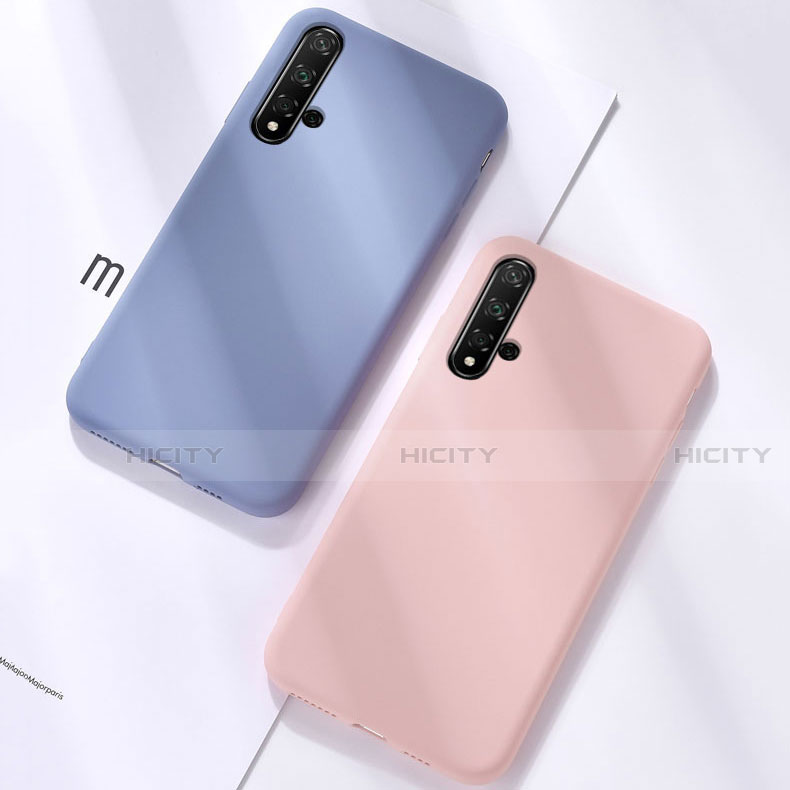 Silikon Hülle Handyhülle Ultra Dünn Schutzhülle Flexible 360 Grad Ganzkörper Tasche C04 für Huawei Nova 5 Pro