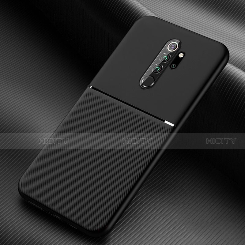 Silikon Hülle Handyhülle Ultra Dünn Schutzhülle Flexible 360 Grad Ganzkörper Tasche C04 für Xiaomi Redmi Note 8 Pro Schwarz