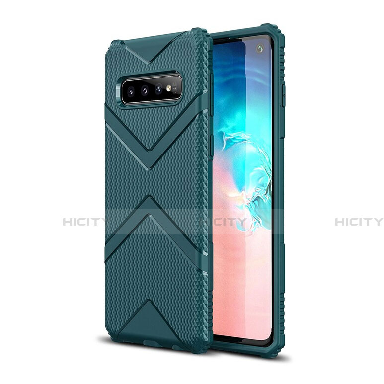 Silikon Hülle Handyhülle Ultra Dünn Schutzhülle Flexible 360 Grad Ganzkörper Tasche C06 für Samsung Galaxy S10 5G