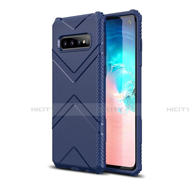 Silikon Hülle Handyhülle Ultra Dünn Schutzhülle Flexible 360 Grad Ganzkörper Tasche C06 für Samsung Galaxy S10 5G