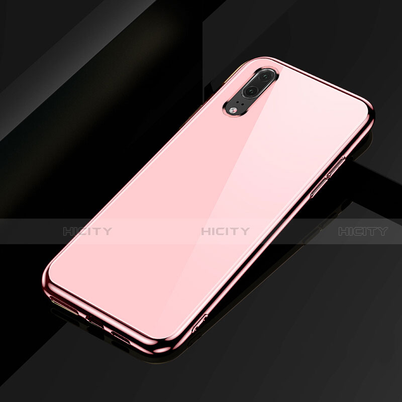 Silikon Hülle Handyhülle Ultra Dünn Schutzhülle Flexible Tasche C02 für Huawei P20