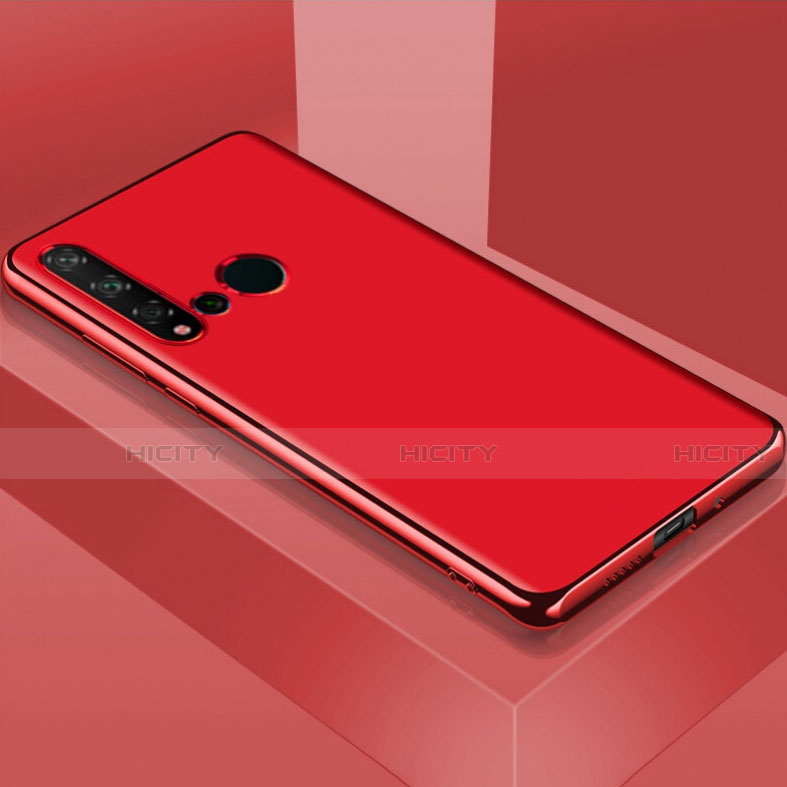 Silikon Hülle Handyhülle Ultra Dünn Schutzhülle Flexible Tasche C02 für Huawei P20 Lite (2019) Rot Plus