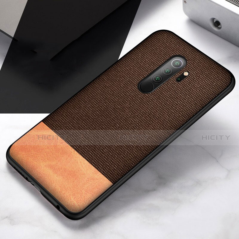 Silikon Hülle Handyhülle Ultra Dünn Schutzhülle Flexible Tasche C02 für Xiaomi Redmi Note 8 Pro Braun Plus