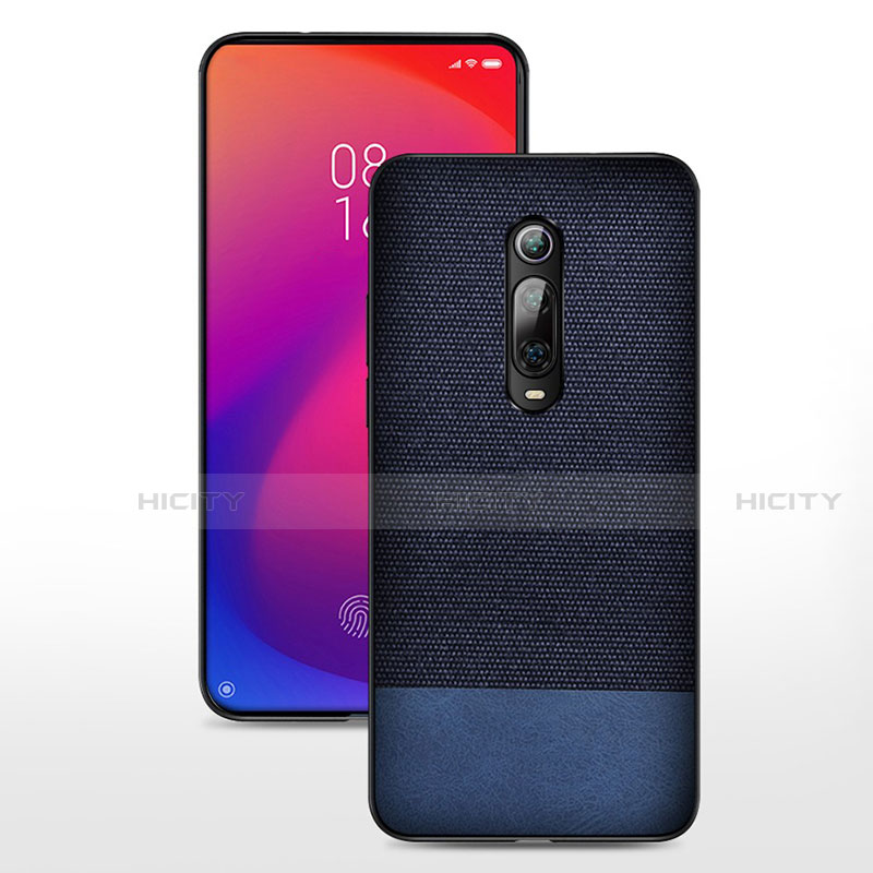 Silikon Hülle Handyhülle Ultra Dünn Schutzhülle Flexible Tasche C04 für Xiaomi Mi 9T Blau