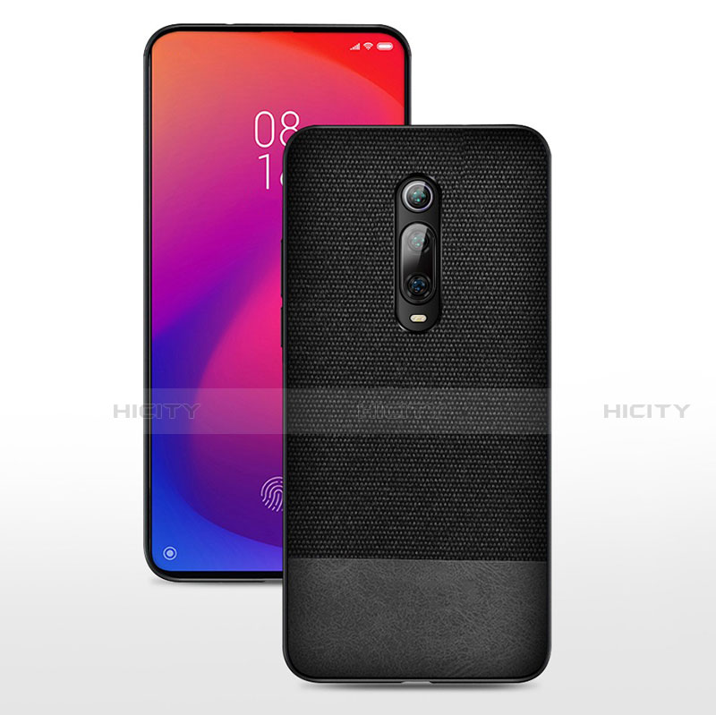 Silikon Hülle Handyhülle Ultra Dünn Schutzhülle Flexible Tasche C04 für Xiaomi Mi 9T Pro Dunkelgrau