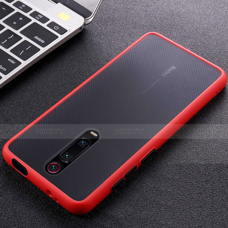 Silikon Hülle Handyhülle Ultra Dünn Schutzhülle Flexible Tasche C05 für Xiaomi Mi 9T Rot Plus